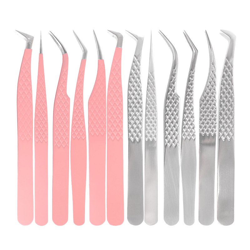 Professional lash tweezers for eyelash extensions